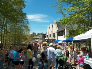 Street fairs in the Birmingham, Alabama, community of Mt. Laurel help to give the community character and a sense of place.