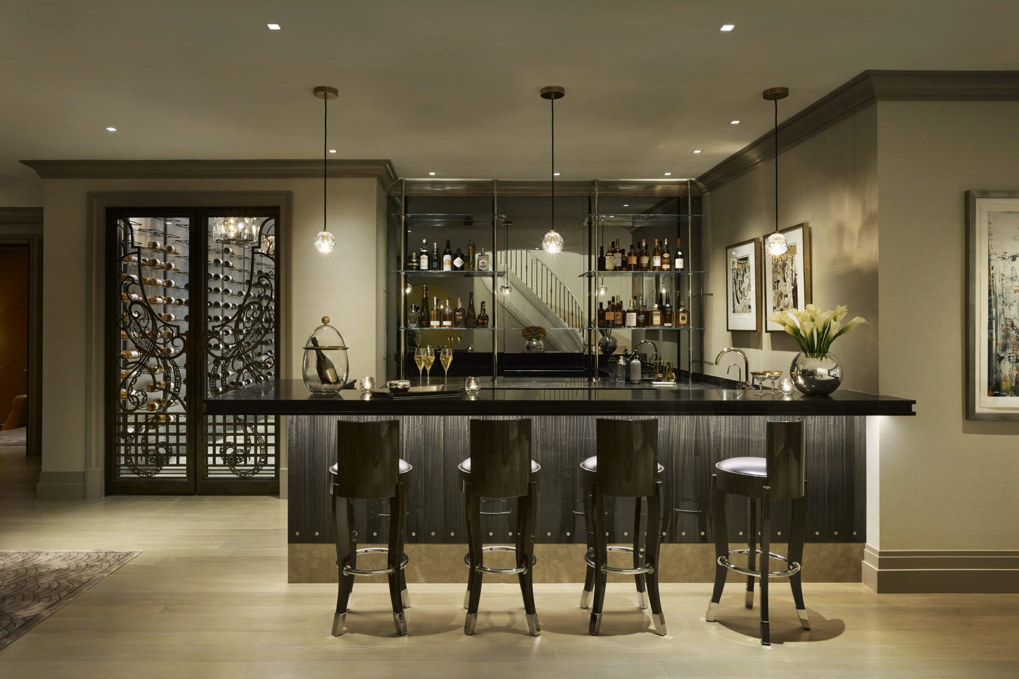 Interior Design Spotlight: Two-Story Wine Cellar - Best In American Living