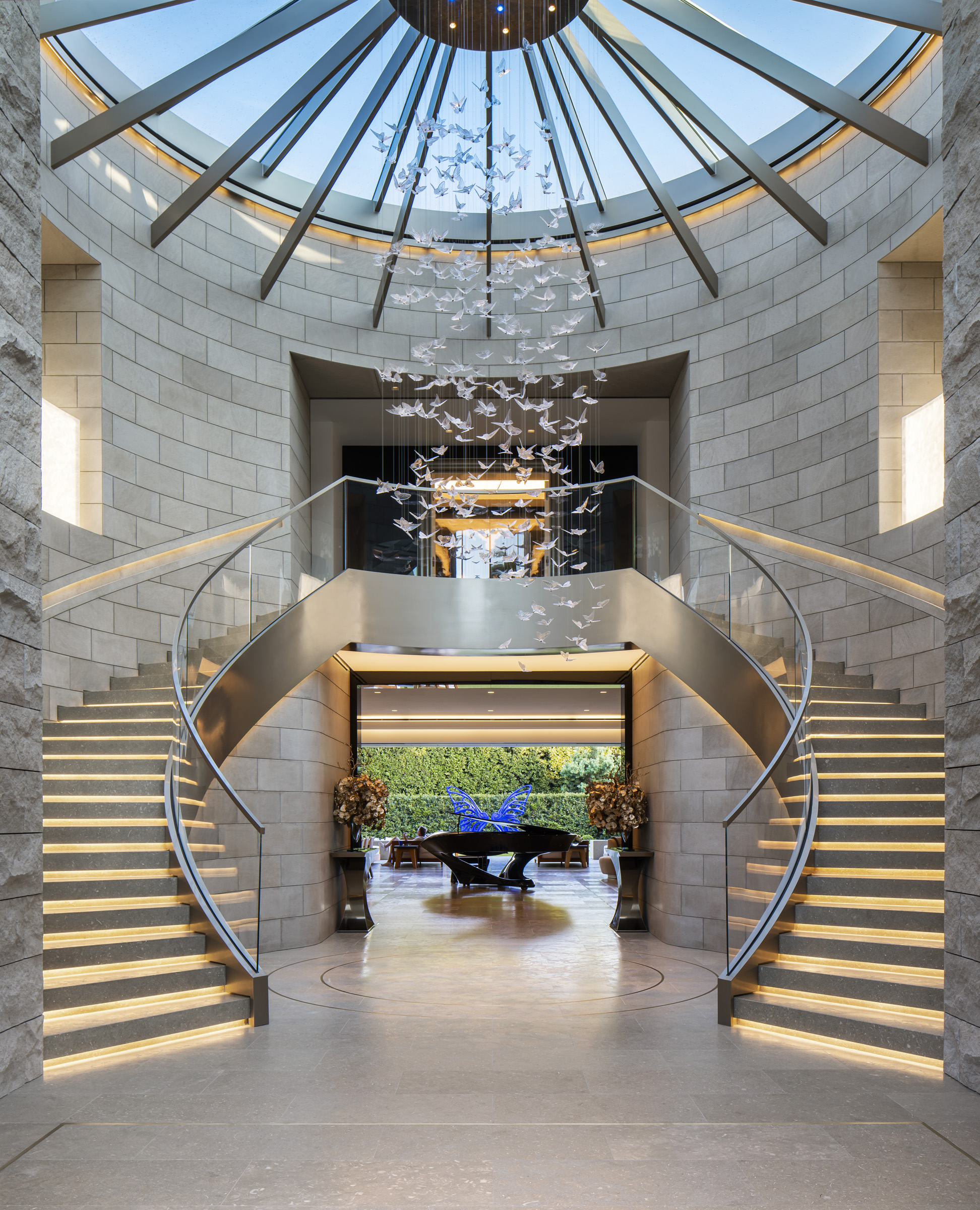 Interior Design Spotlight: Papillion Residence Foyer - Best In American ...